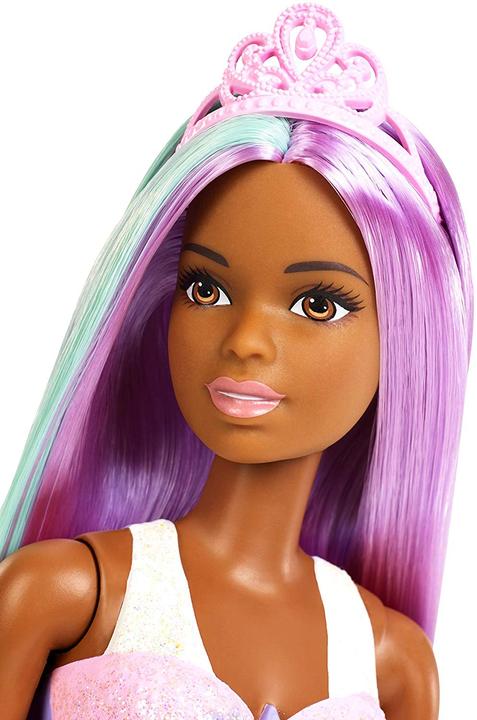 Produktbild Barbie Dreamtopia Zauberhaar-Königreich Puppe (AA) - lila Haare