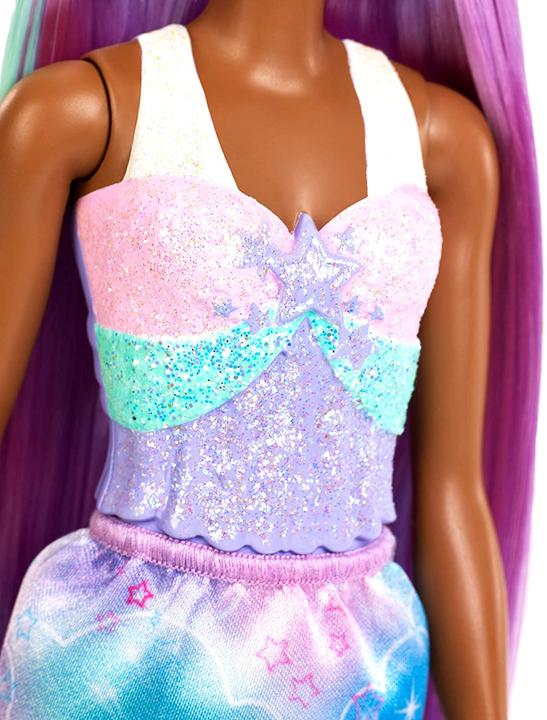 Produktbild Barbie Dreamtopia Zauberhaar-Königreich Puppe (AA) - lila Haare