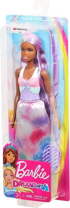 Produktbild Barbie Dreamtopia Zauberhaar-Königreich Puppe (AA) - lila Haare