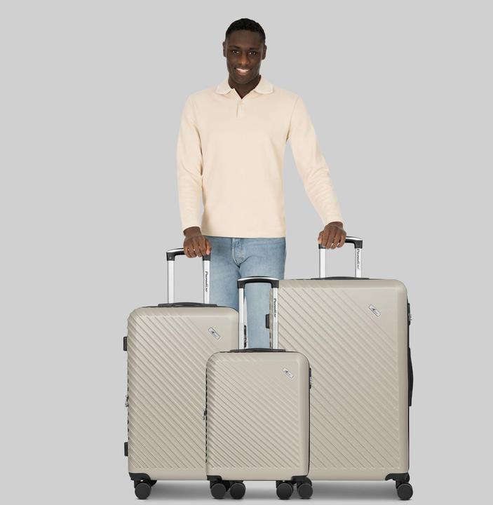 Actual product image Check.In Paradise 2.0 4 Rollen Kofferset 3-teilig mit Dehnfalte (228 l)