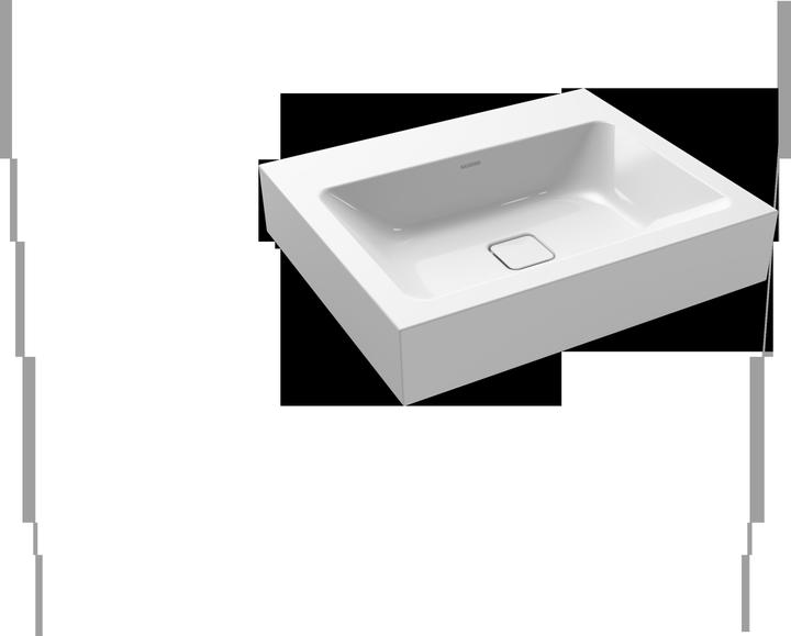 Actual product image Kaldewei Cono wall washbasin 3089 600x500x120 mm (500 mm, 600 mm)