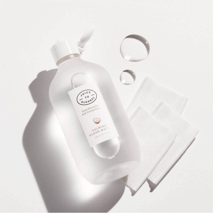 Image du produit Juice to Cleanse Eau propre calmante (Lingettes nettoyantes pour le visage, 300 ml)