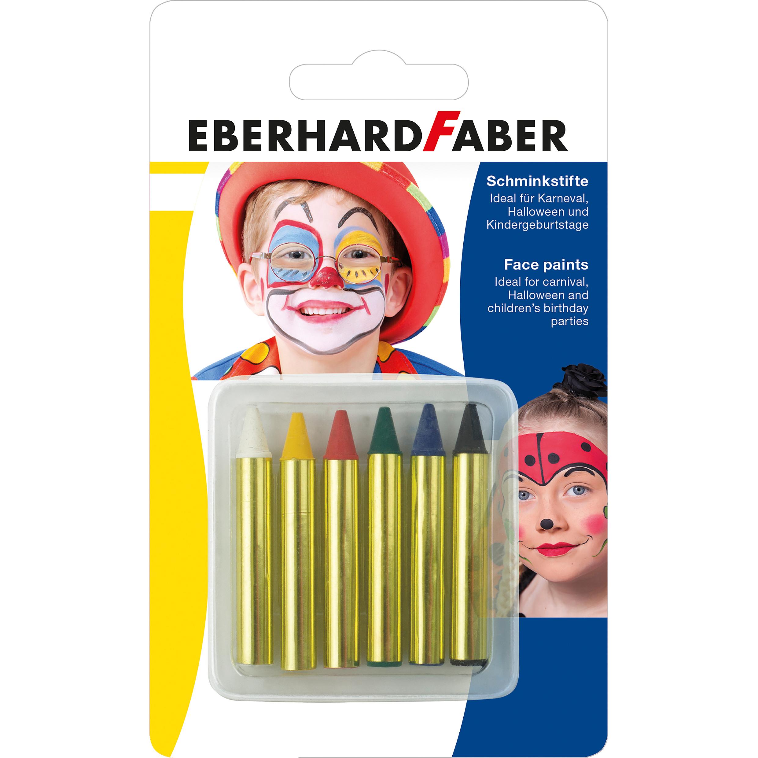 Faber-Castell SCHMINK STIFTE KURZ /Etuià6 (579106)