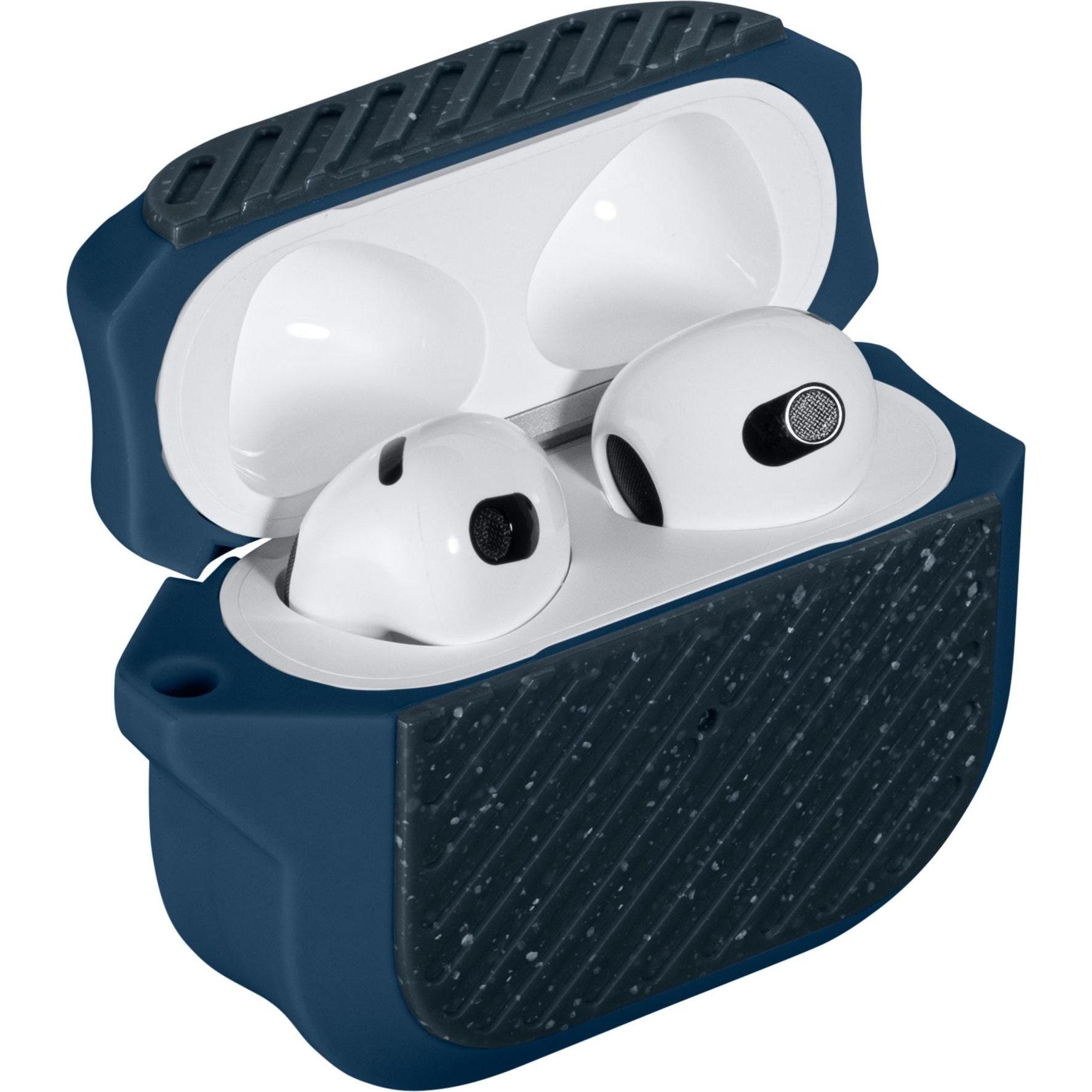 Laut Capsula Impkt per Apple Airpods 3G (Coperchio della custodia di ricarica), Borsa per cuffie + Copertura protettiva, Blu