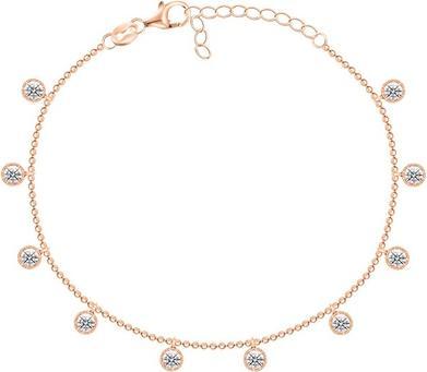 Produktbild Brilio Silver - Rose gold plated bracelet with zircons BRC78R (Silber)