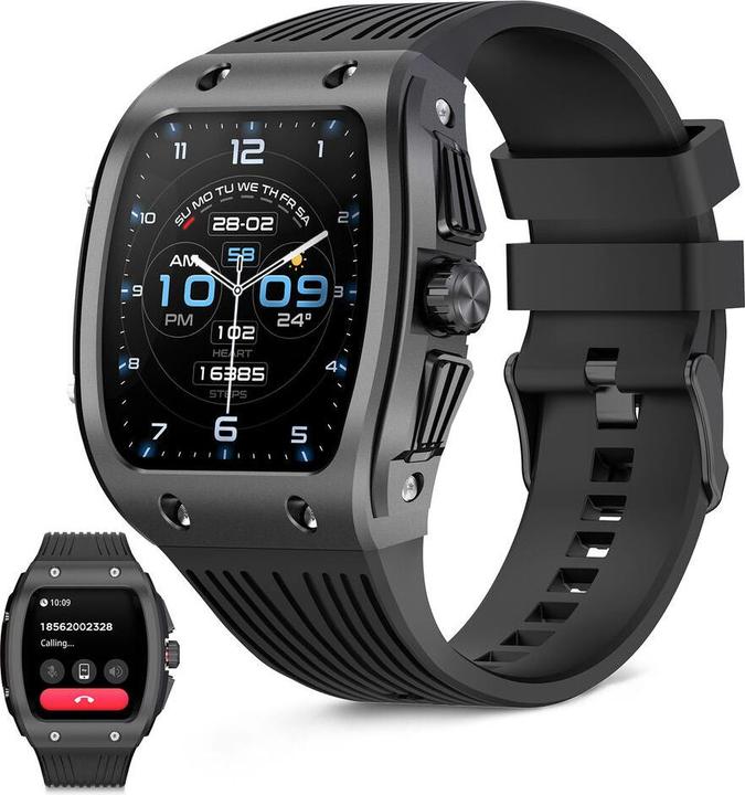 KSIX Smartwatch Schwarz