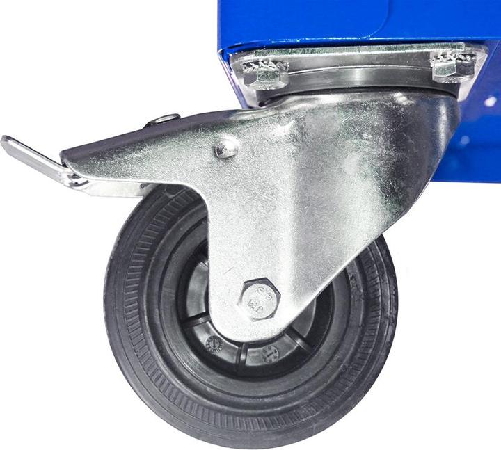 Actual product image ADB Basic workshop trolley blue 5 drawers (5x)