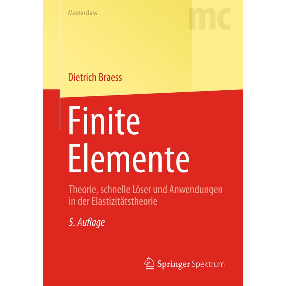 Thumbnail - Finite Elemente, Fachbücher von Dietrich Braess