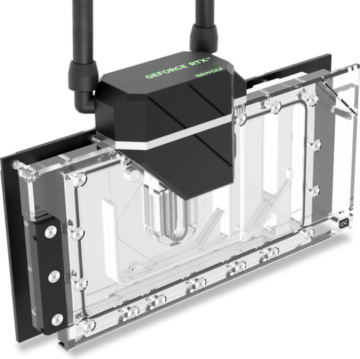 Image du produit Alphacool Eiswolf 2 AIO - 360mm RTX 3090 TI Strix/TUF avec plaque arrière