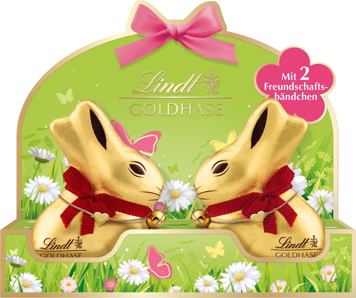 Immagine prodotto Lindt Latte d'oro per coniglietti edizione Best Friends (100 g)