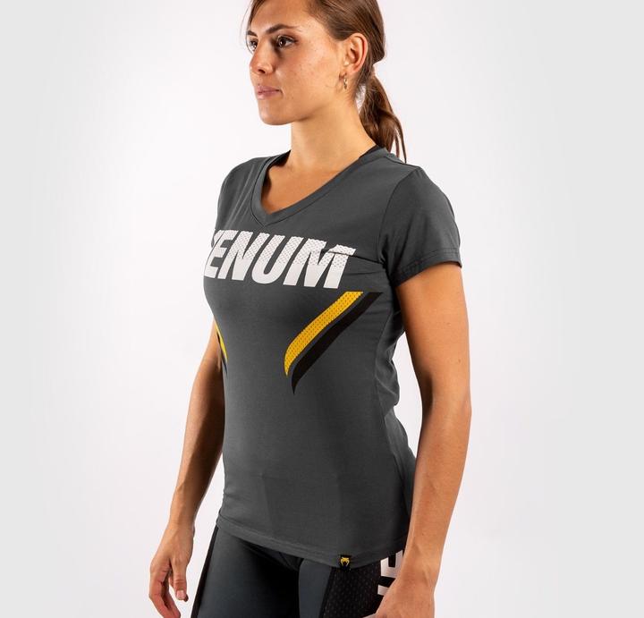 Image du produit Venum ONE FC Impact T-shirt - for women - Grey/Yellow (M)