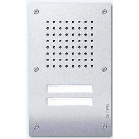 Siedle, Klingel + Türsprechanlage, S. & Soehne Audio Edelstahl-Türstation CL 111-2 R-02 Classic 6+n-System