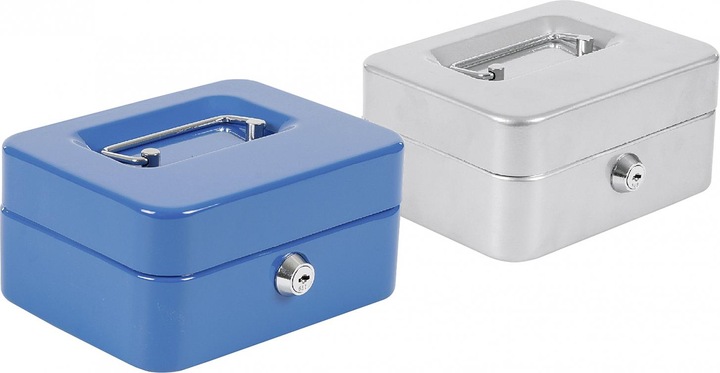 Axentia Cash box, approx. 15 x 8 x 12 cm