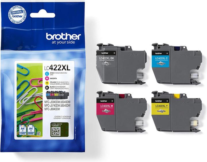 Productafbeelding Brother LC422XL HY Waardepakket (M, C, Y, BK)