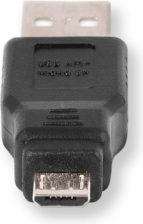 Actual product image ReTrak EUCABLERU2M USB cable 1 m USB 2.0 USB A Black (1 m, USB 2.0)