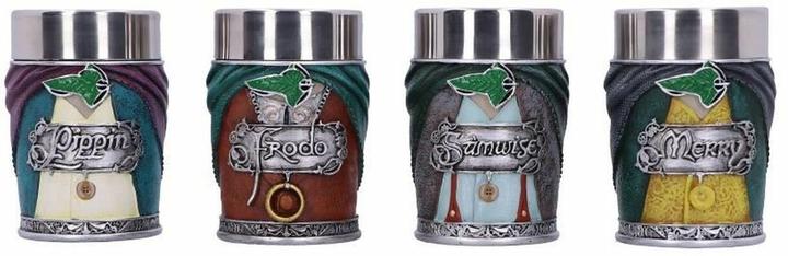 Nemesis Now Lord of the Rings Hobbit Shot Glass Set (4 x, Shot glass)