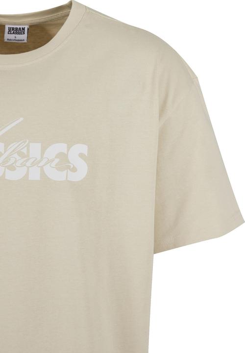 Produktbild Urban Classics UC Cursive Bold Logo Heavy Oversized Tee - 171107 (M)