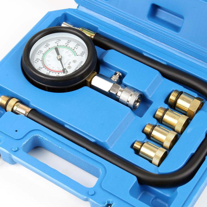 Immagine prodotto Wiltec Misuratore di compressione 0-20bar Tester di compressione per motori a benzina