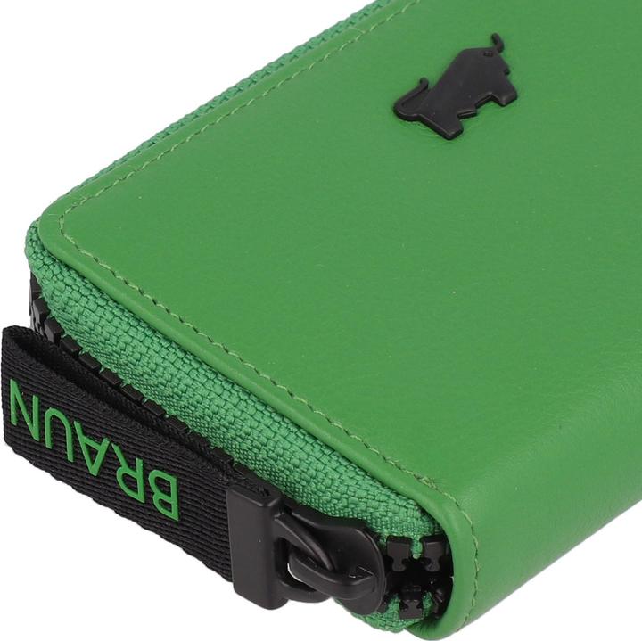 Actual product image Braun Büffel Capri wallet RFID protection leather 11 cm