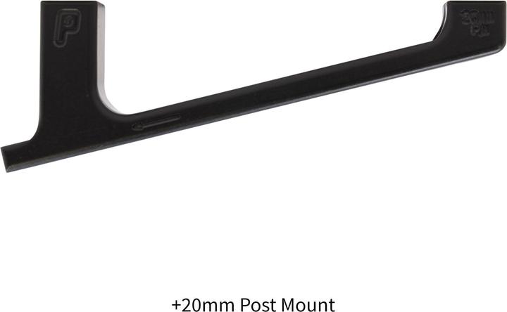 Paul Component Engineering Adaptateur de frein à disque Paul Component PM, 20mm, avant 180mm/ arrière 160mm