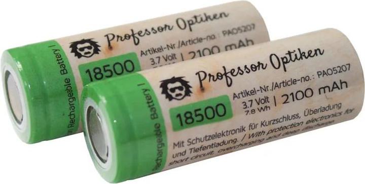 Produktbild Professor Optiken Accu Lilo 18500 (2100 mAh)