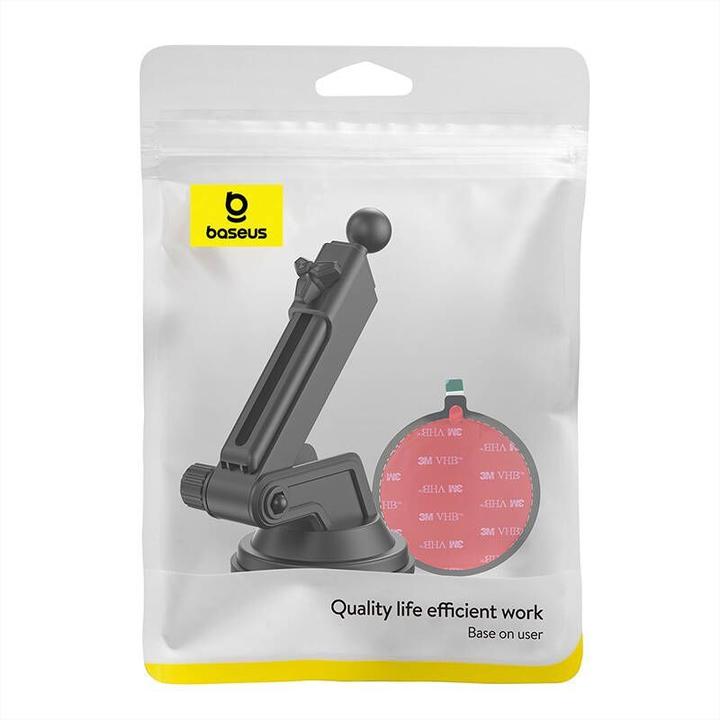 Actual product image Baseus Base for Car Holder Milky Way Pro Series with suction cup (black)