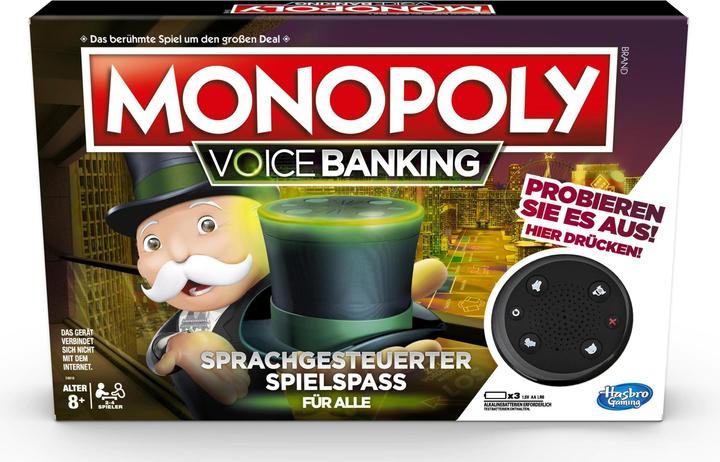 Produktbild Hasbro Gaming Monopoly Voice Banking (Deutsch)