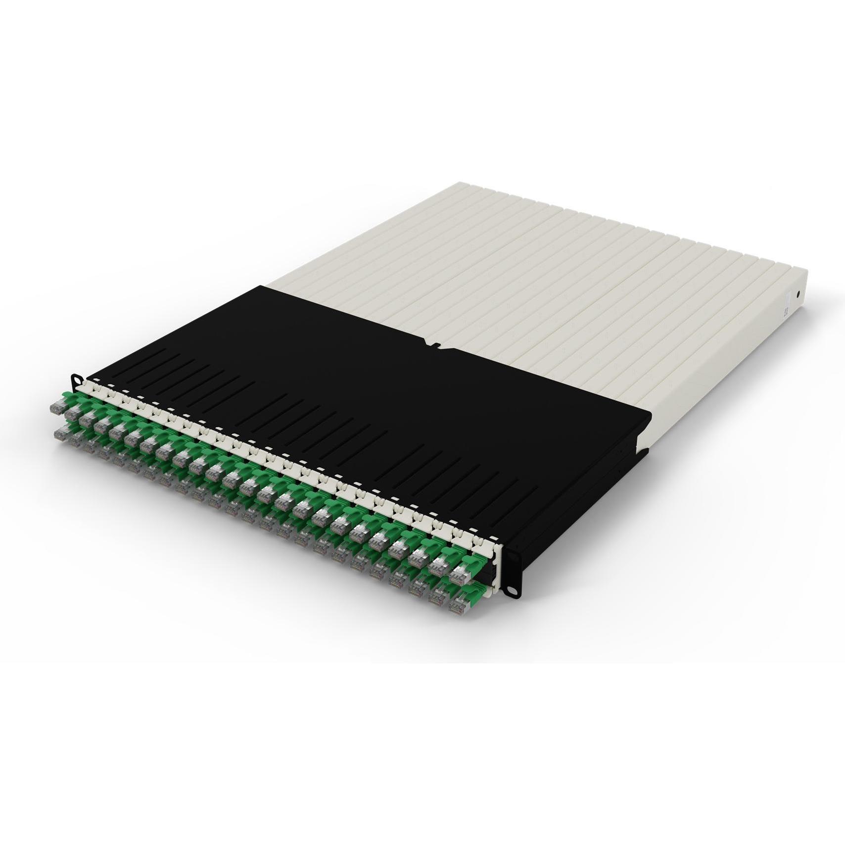 PATCHBOX one / 30RU / Cat 6A, STP, 1.8 m, Grün (STP, CAT6a, 1.80 m), Netzwerkkabel