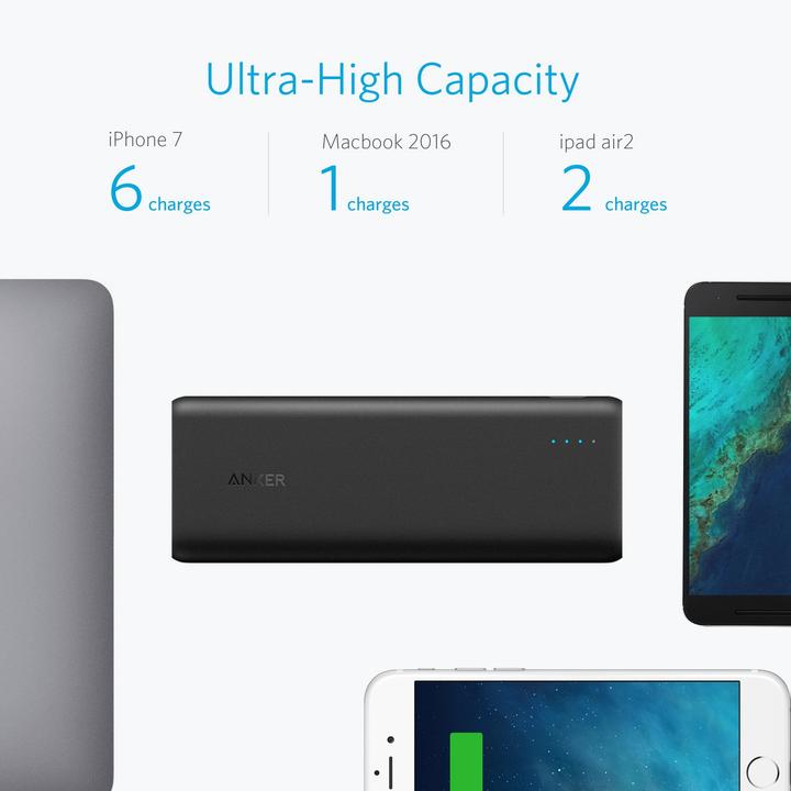 Image du produit Anker Vitesse de PowerCore (20100 mAh, 30 W, 74.37 Wh)