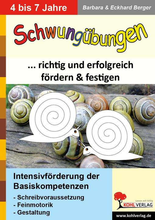 Produktbild Schwungübungen... richtig und erfolgreich fördern und festigen (Deutsch, Eckhard Berger, 2012)