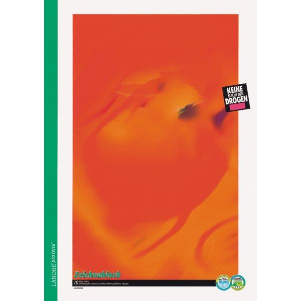 Image du produit Landré A2 bloc à dessin agrafé (A2, Couverture rigide)