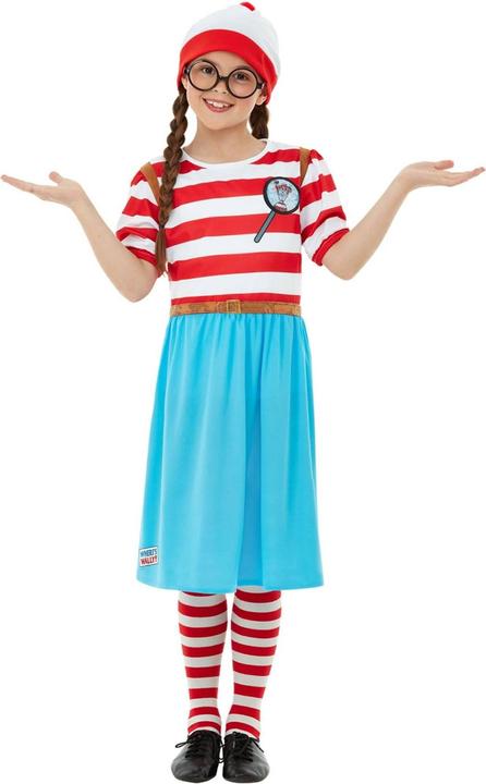 Image du produit Wheres Wally? - Ensemble Déguisement DELUXE - Fille (110, 116)