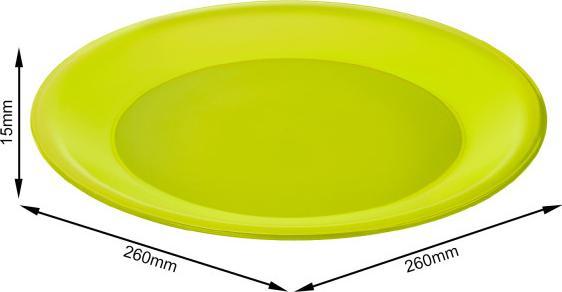 Produktbild Rotho 10er-Set Teller 26 cm CARUBA