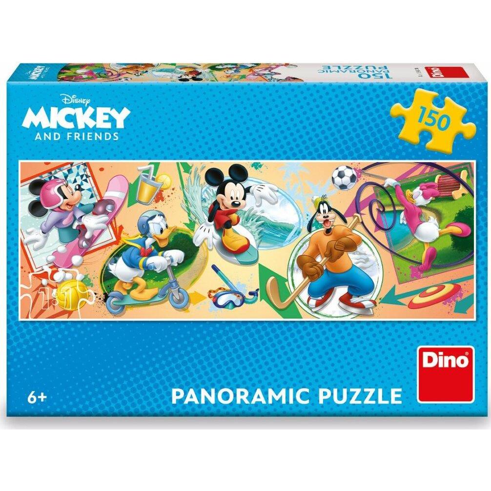 Dino Panoramapuzzle Mickey und Freunde 150 Teile (150 Teile)
