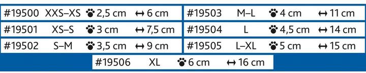 Nutritional values and ingredients Trixie Dog socks (L, XL, Dog socks)