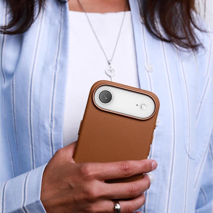 Produktbild Vonmählen Back Cover Like Leather iPhone Air Brown, Grundfarbe (Apple iPhone Air)