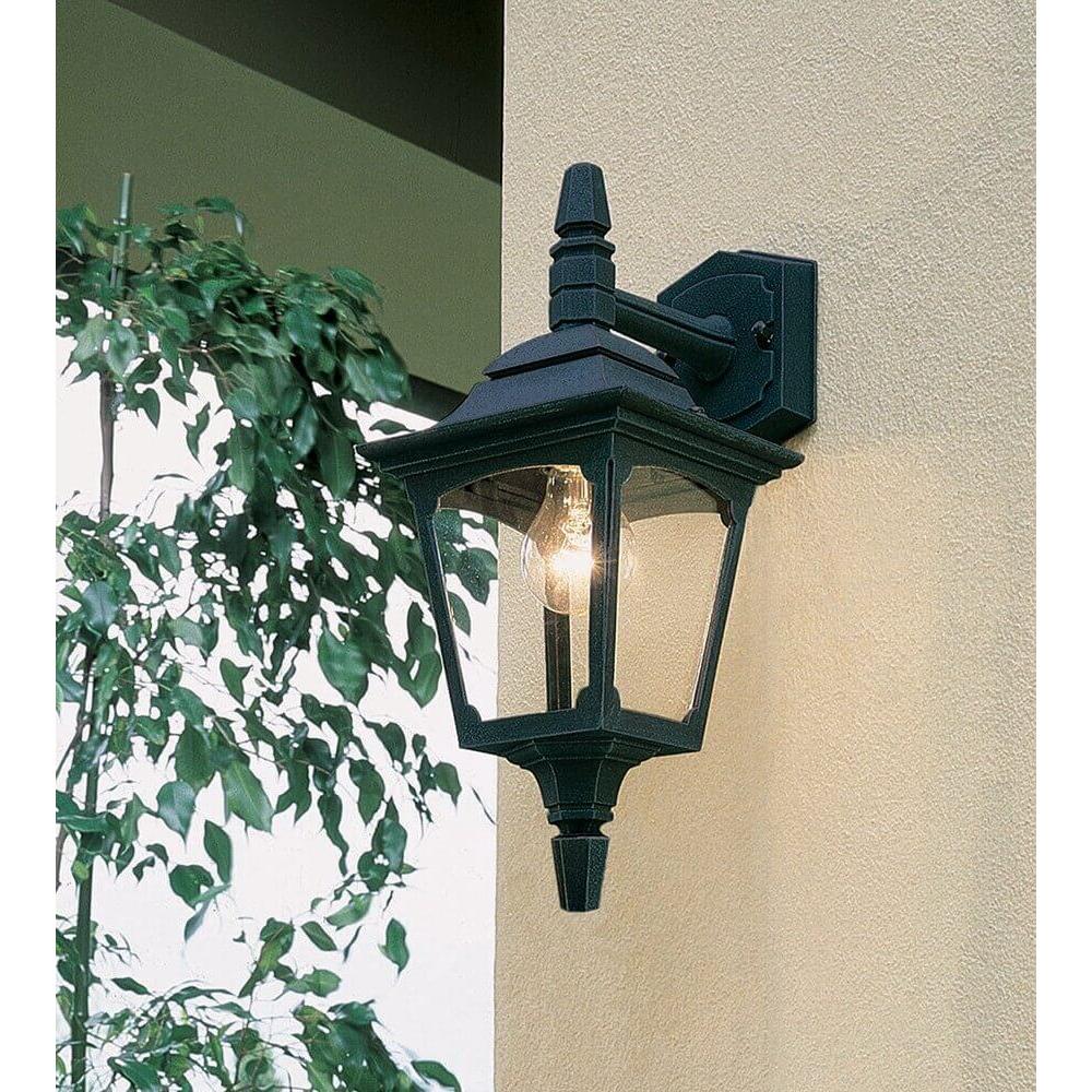 Thumbnail - Elstead Lighting, Gartenbeleuchtung, Chapel Aussen-Wandleuchte E27 Mini Down Schwarz IP44, Made in UK (E27, IP44)