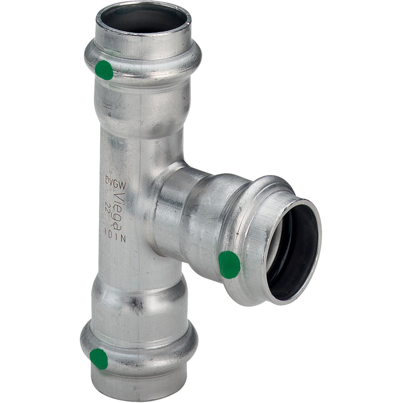 Viega, Rohrverbindungstechnik, Sanpress Inox T-stykke 18 mm rustfrit stål (T-Verbindung)