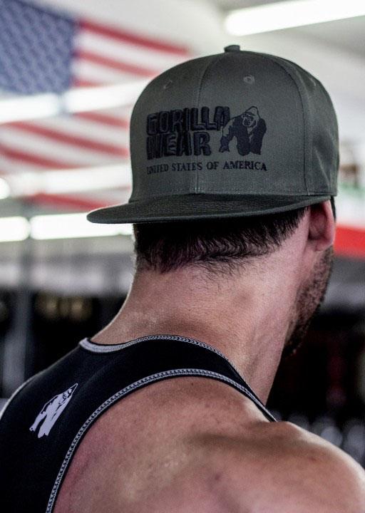 Produktbild Gorilla Wear Dothan Cap Army Green (One Size)