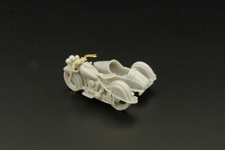 Actual product image Hauler Indian CHIEF with sidecar 1940-53