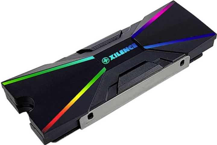 Produktbild Xilence M2SSD.B.ARGB Speichermodul Kühler Schwarz 1 Stück(e)