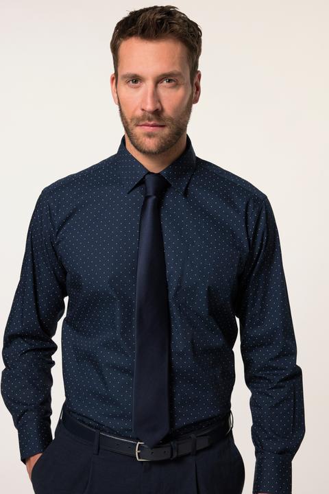 Actual product image JP1880 JP 1880 Hemd, Business, Langarm, bügelfrei, Minimalmuster, Kentkragen, Comfort Fit, bis 8XL (XXL)