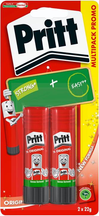 Pritt Glue Stick 22g - bl 2pcs