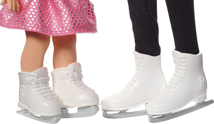 Produktbild Barbie Sport Puppen Spielset - Eiskunstlauf-Trainerin
