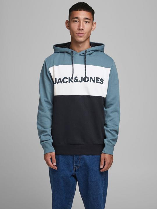 Produktbild Jack & Jones Pullover Sweatshirt mit Kapuze JJELOGO BLOCKING SWEAT HOOD - 4774 (M)