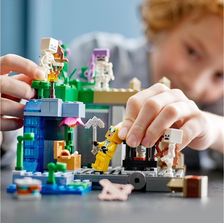 Produktbild LEGO Das Skelettverlies (21189, LEGO Minecraft)