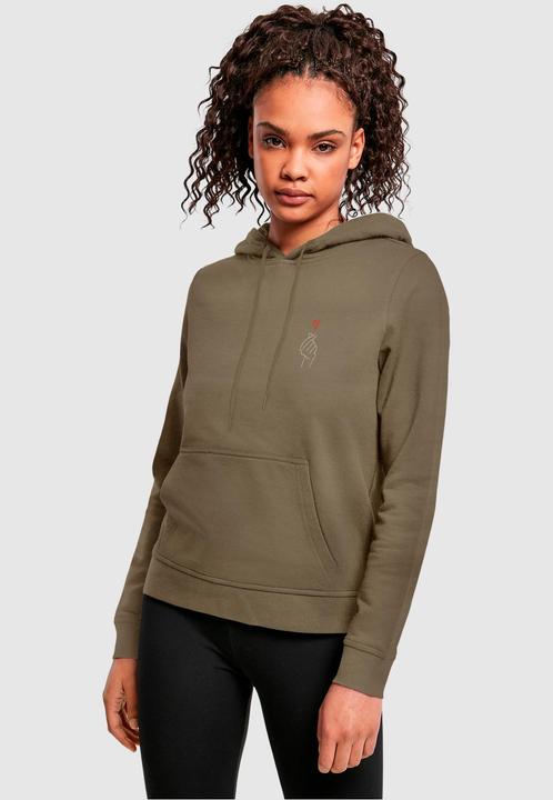 Produktbild Merchcode Ladies K Heart Basic Hoody - 127025 (L)