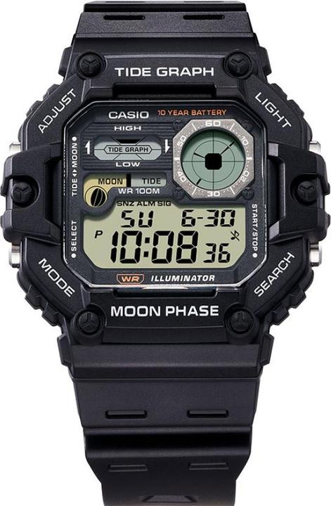 Actual product image Casio WS-1700H-1AVEF (Chronograph, Digital watch, Sports watch, 49 mm)