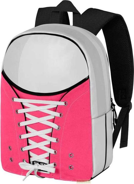 Actual product image Oh My Pop! Sneakers Backpack Fuchsia