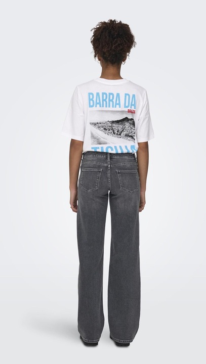 Actual product image Only ONLJUDY Niedrige Taille Gerade geschnitten Jeans Jeans mit weitem Bein (W30/L32)